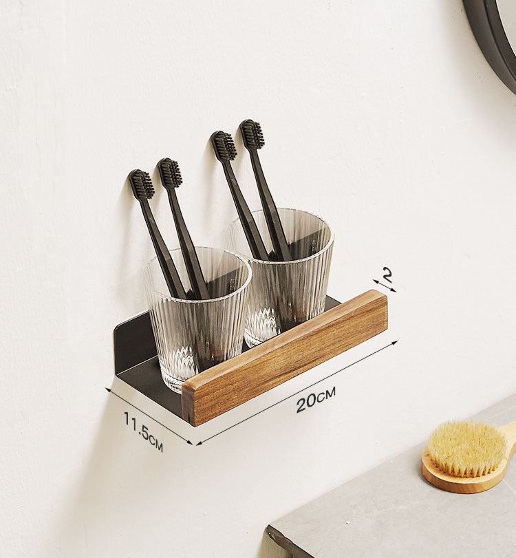 KAUS Bathroom Shelf - Elevato Home Black / 20cm Organizer