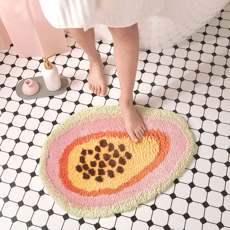 Papaya Bathroom Mat - Elevato Home Organizer