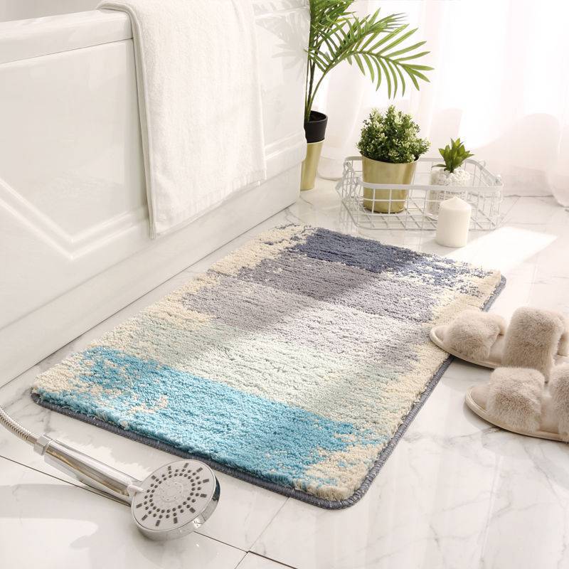 Colorful Stripes Bathroom Mat - Elevato Home A / 16x24" / 40x60CM Organizer