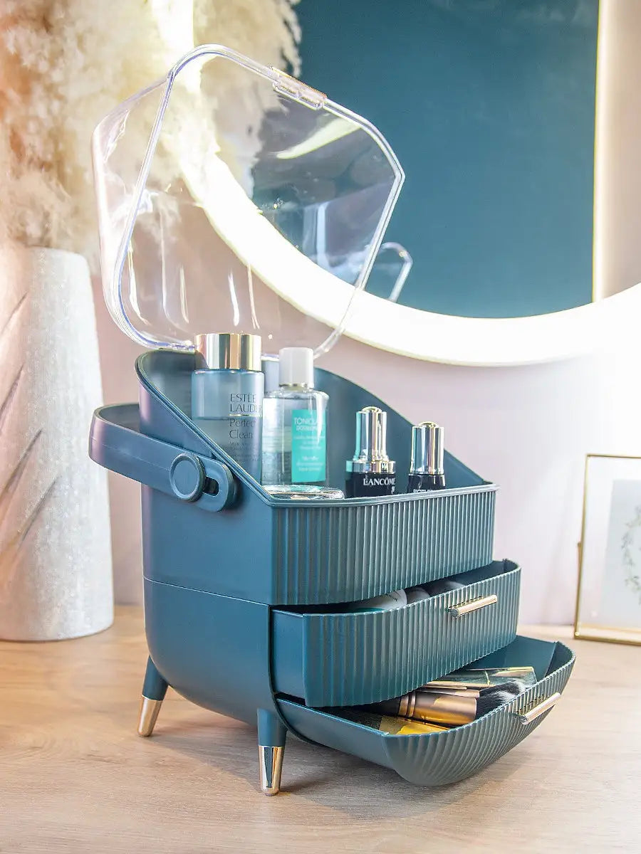 AURA Cosmetic Case - Elevato Home Organizer