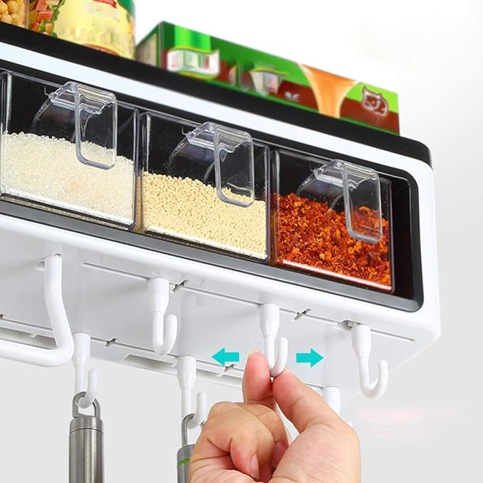 Multifunctional Seasoning Rack - Elevato Home Organizer