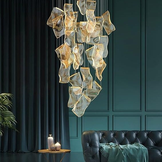 Rotating Waves Chandelier - Elevato Home