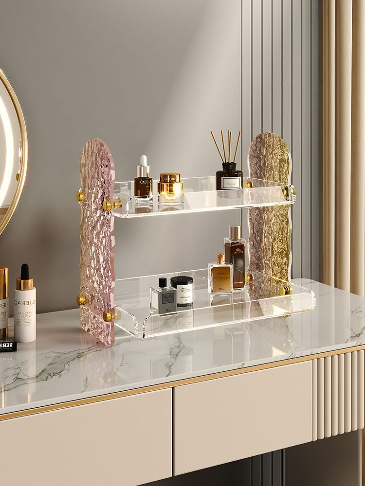 2 Tier Vanity Shelf - Elevato Home Organizer