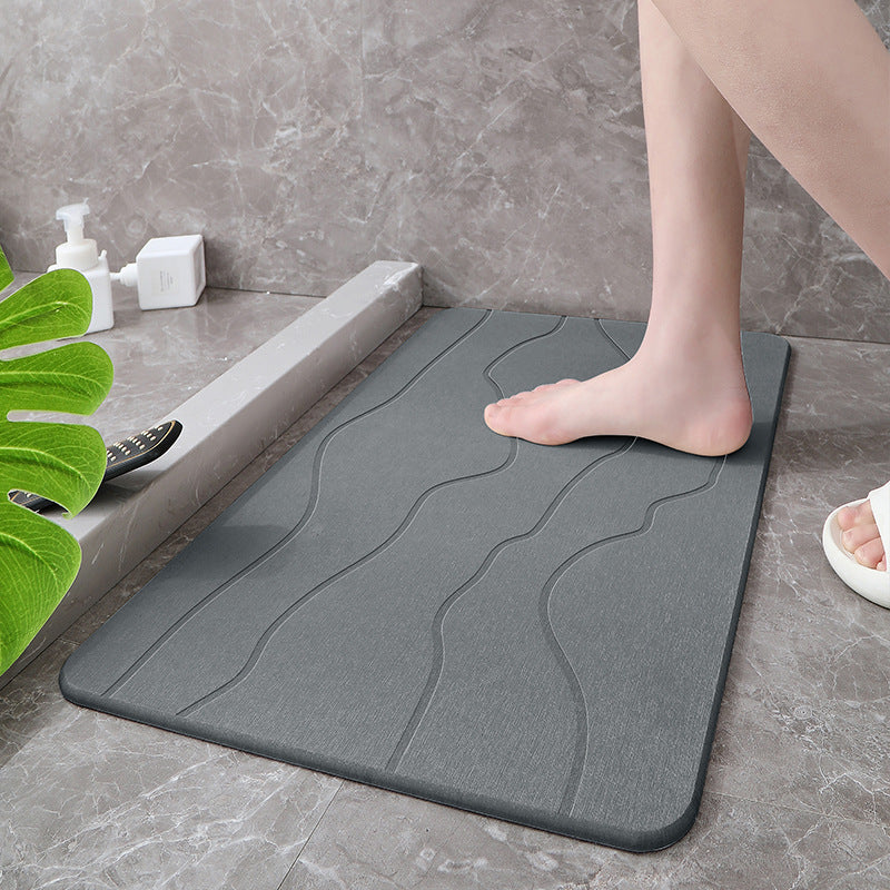 Irregular Stripes Pattern Bathmat - Elevato Home Organizer
