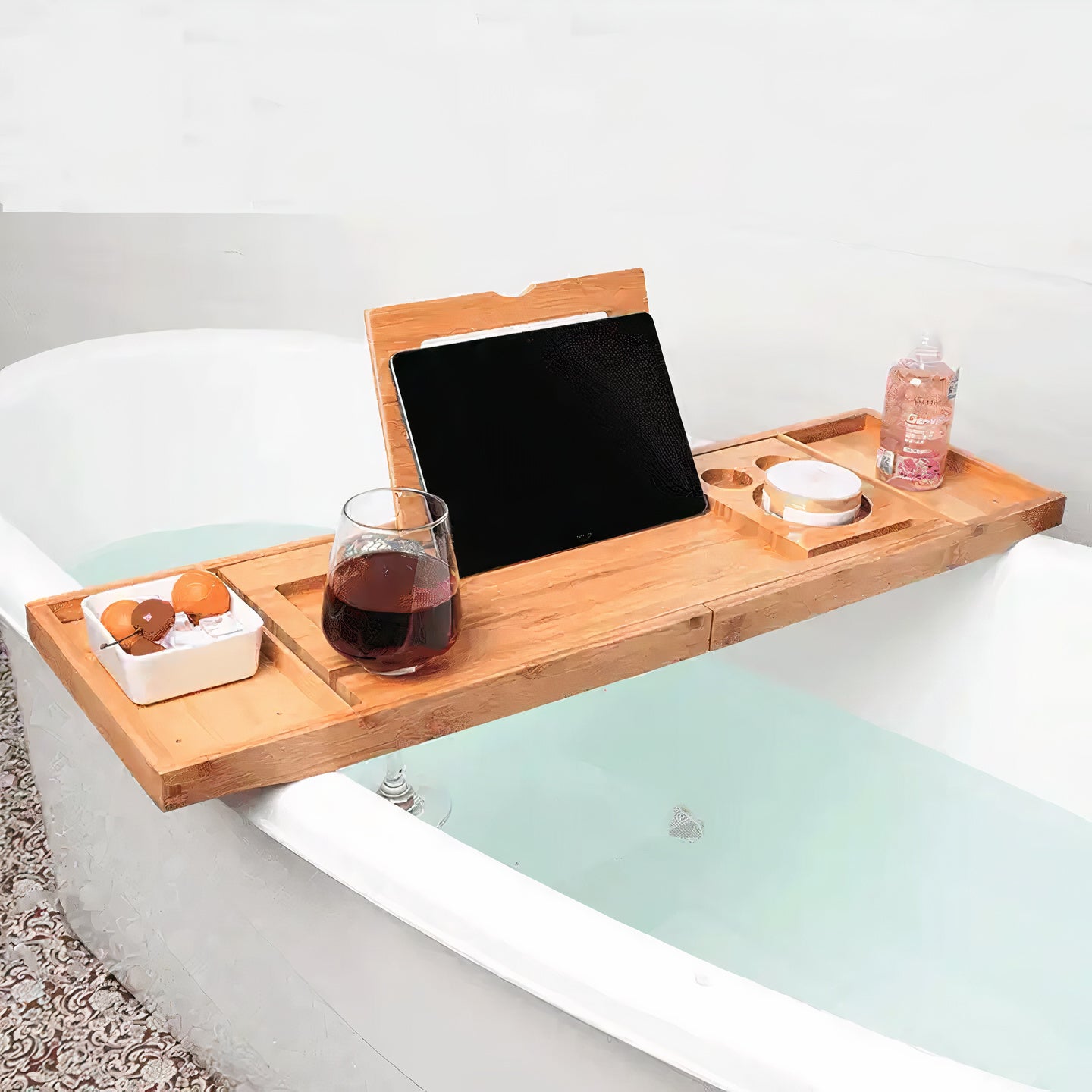 CULMA Bamboo Bathtub Tray