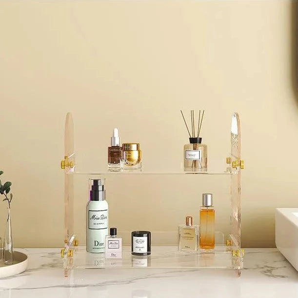 2 Tier Vanity Shelf - Elevato Home Organizer