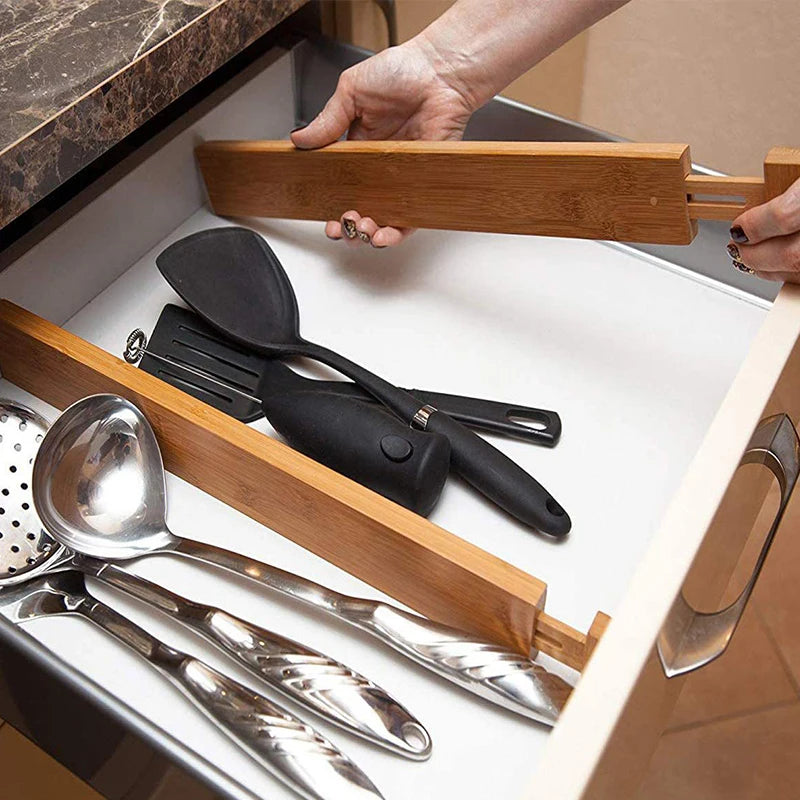 Bamboo Drawer Dividers - Elevato Home