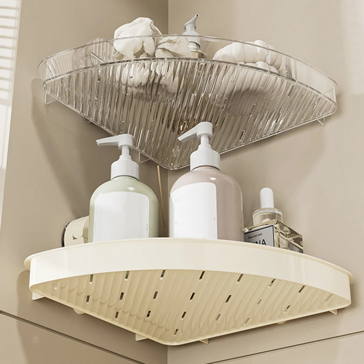TriHold Corner Shelf