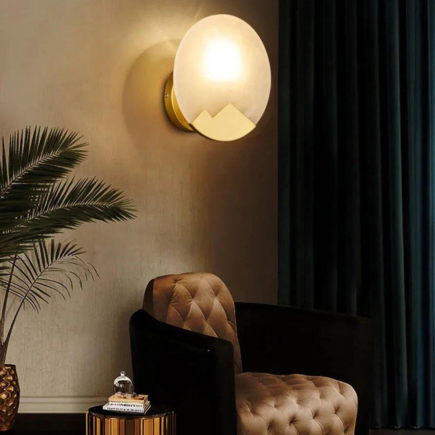 Nordic Marble Wall Lamp - Elevato Home Organizer