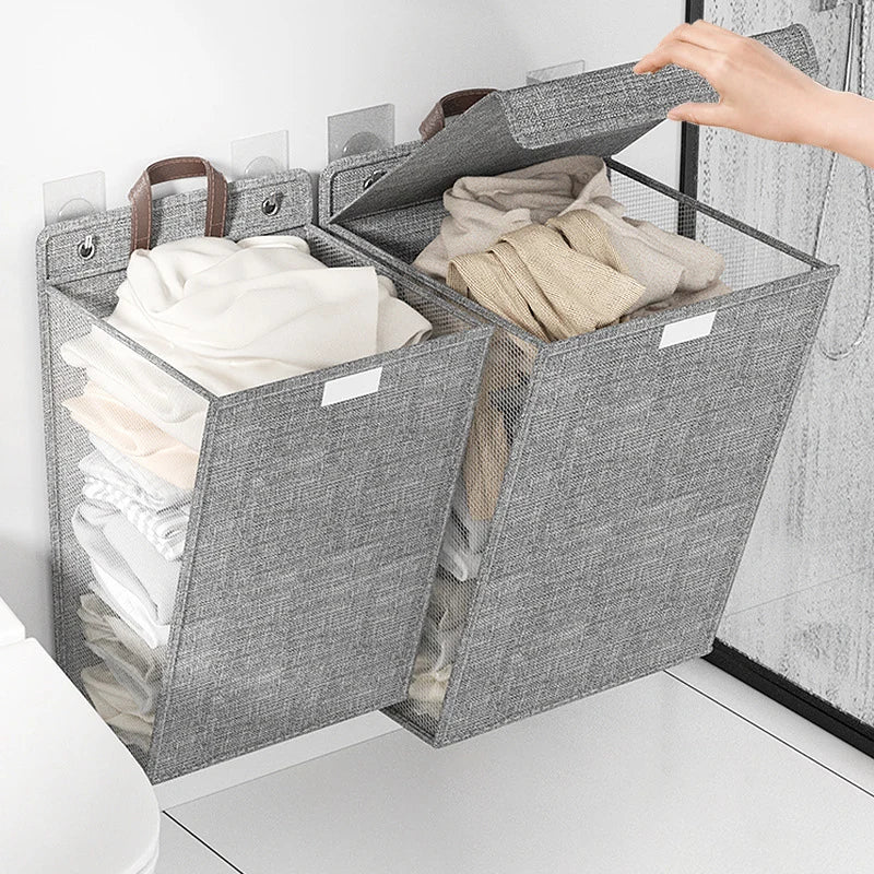 Foldable Laundry Basket - Elevato Home Organizer