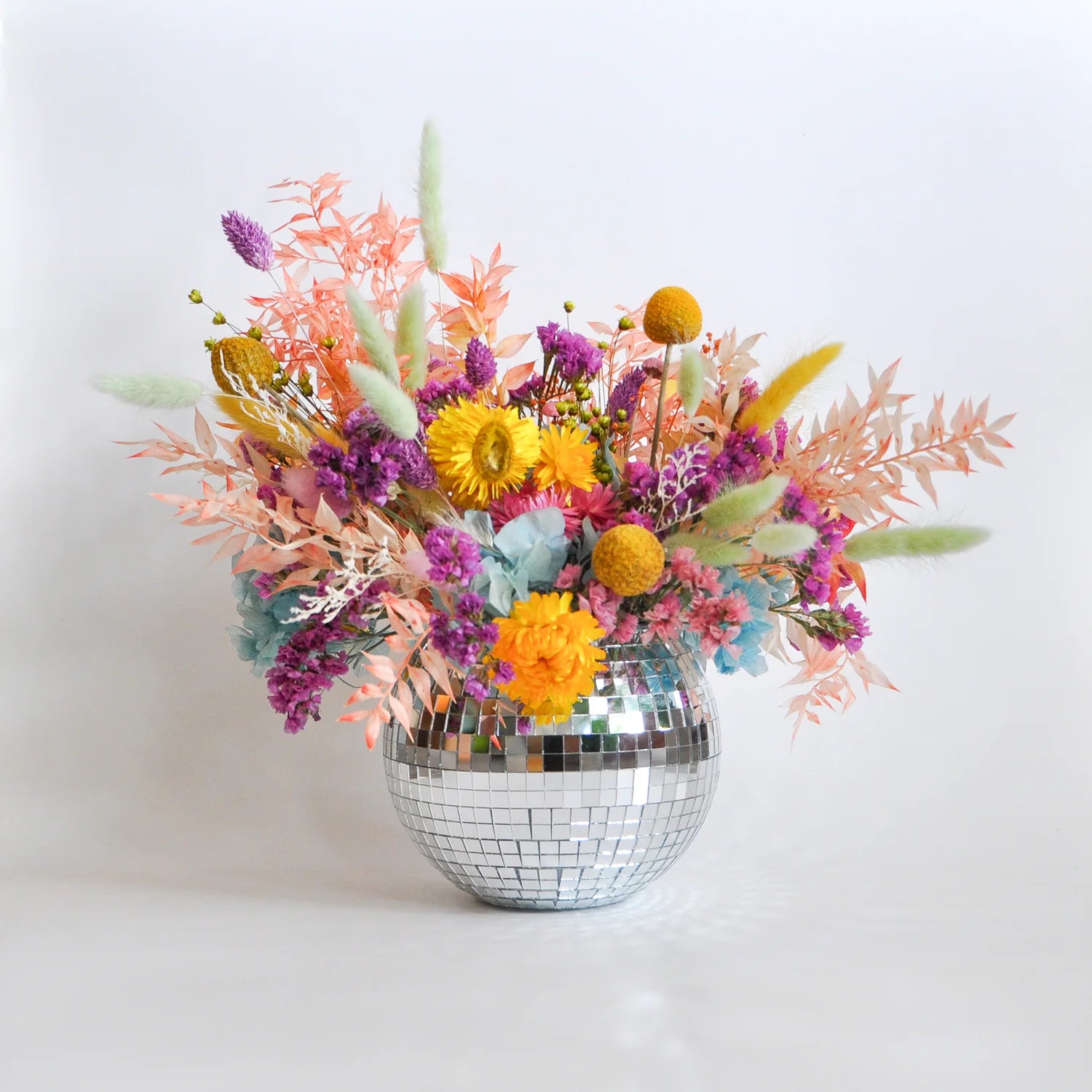 Disco Ball Hanging Planter
