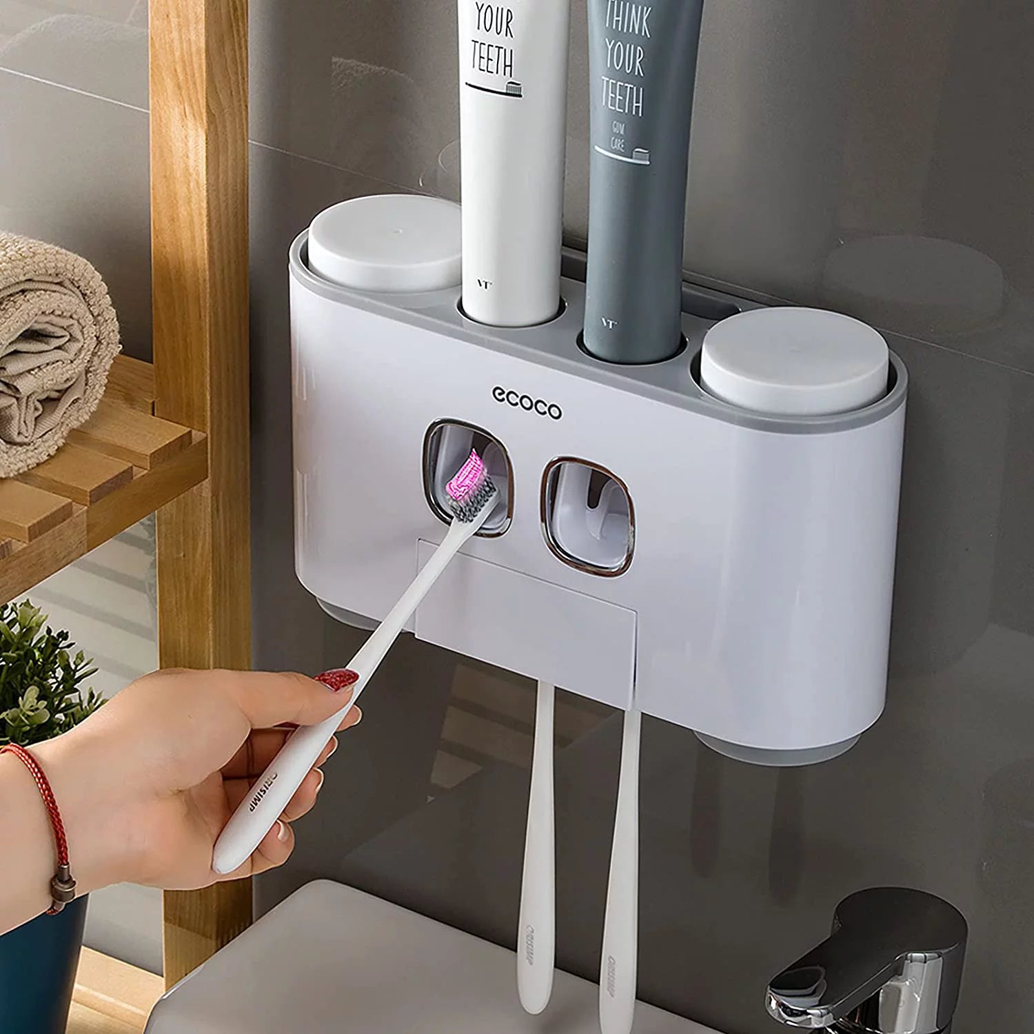 Ecoco Toothbrush Holder - Elevato Home Organizer