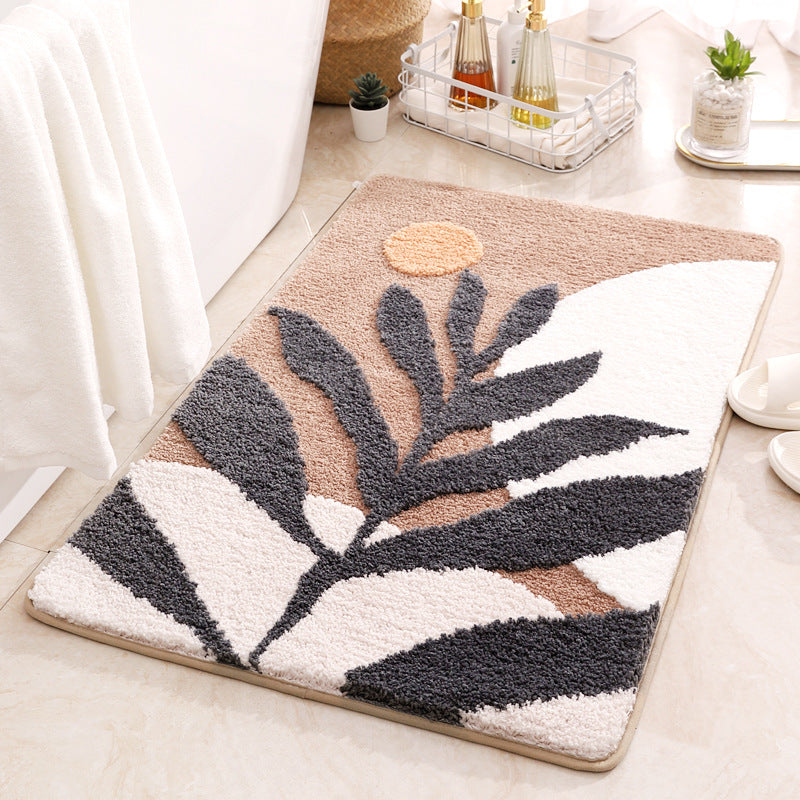 Bamboo Leaves Bathmat - Elevato Home Bamboo / 15.7x23.6" / 40x60cm Organizer