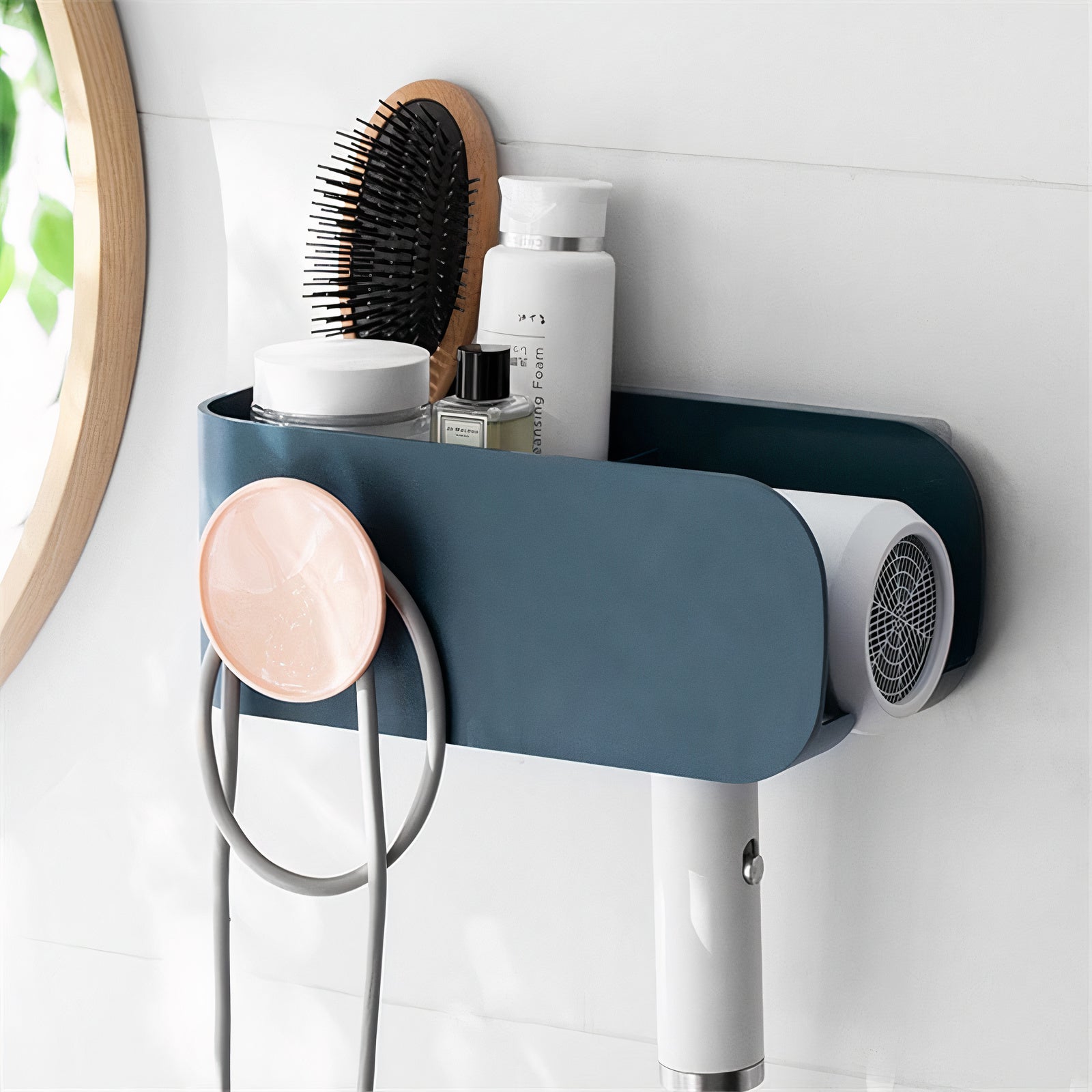 Retro Hair Dryer Holder