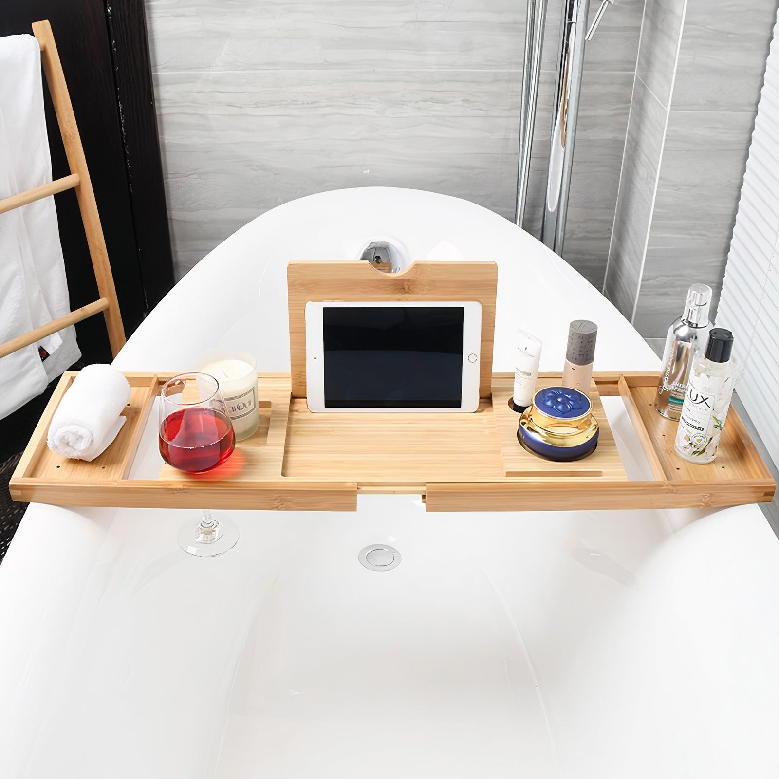CULMA Bamboo Bathtub Tray