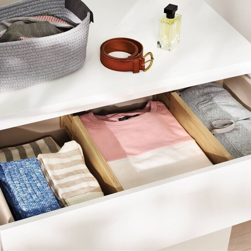 Bamboo Drawer Dividers - Elevato Home