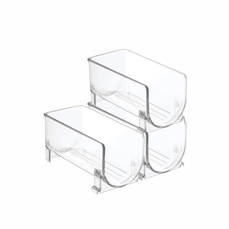 Transparent Stackable Bottle Rack