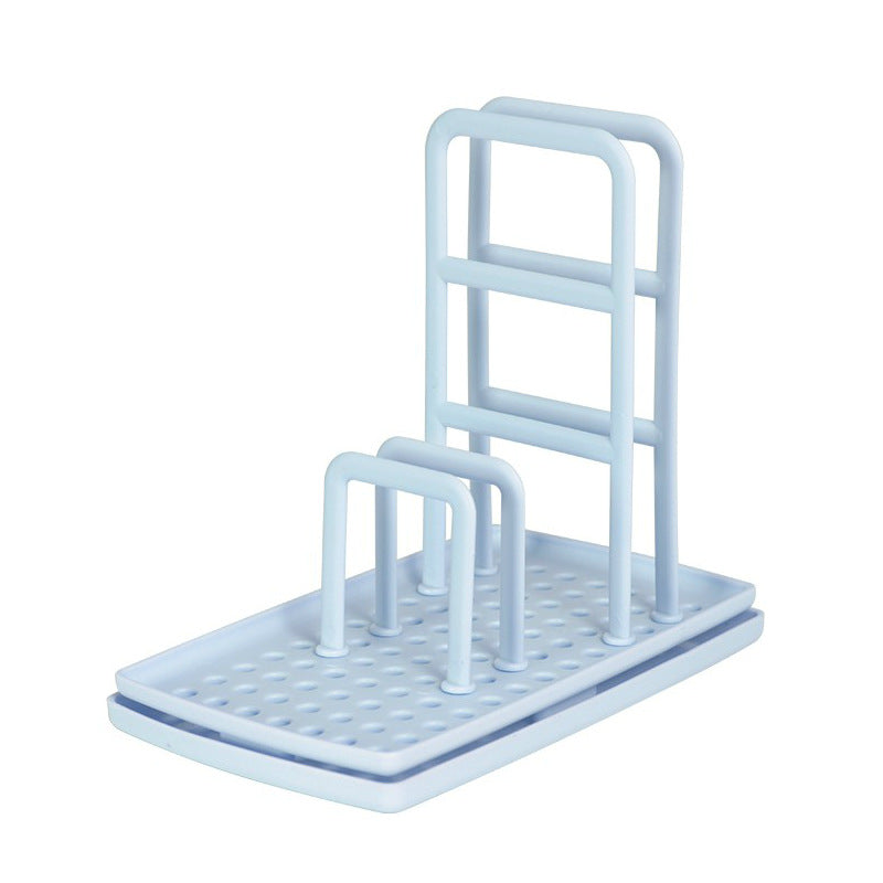 Kitchen Drain Rack - Elevato Home Blue Organizer