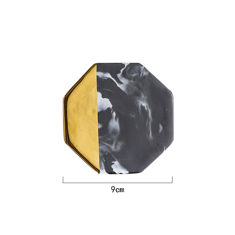 Ink Stone Coaster - Elevato Home Octagon Decor