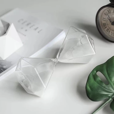 The Diamond Hourglass Lamp