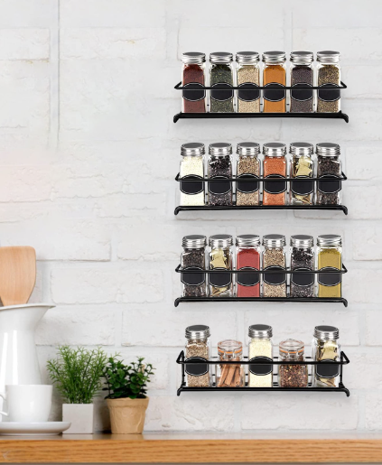 Metal Jar Rack - Elevato Home Organizer