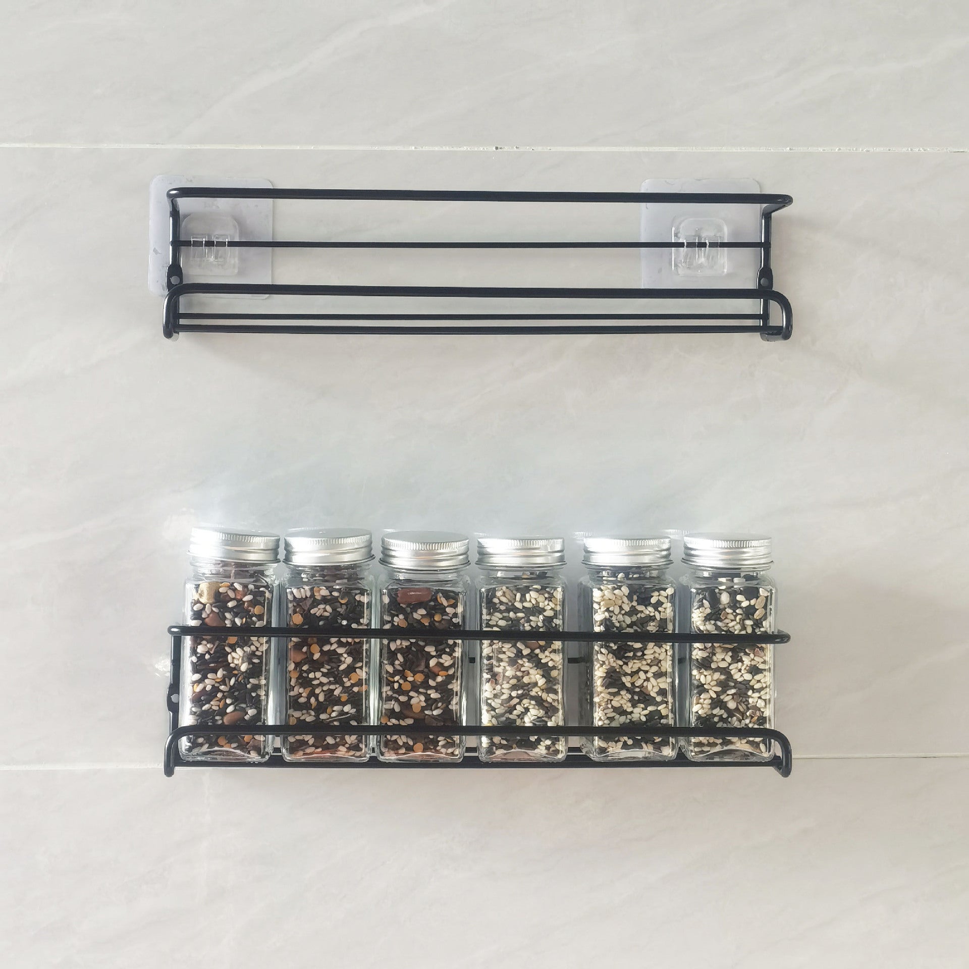 Metal Jar Rack - Elevato Home Organizer