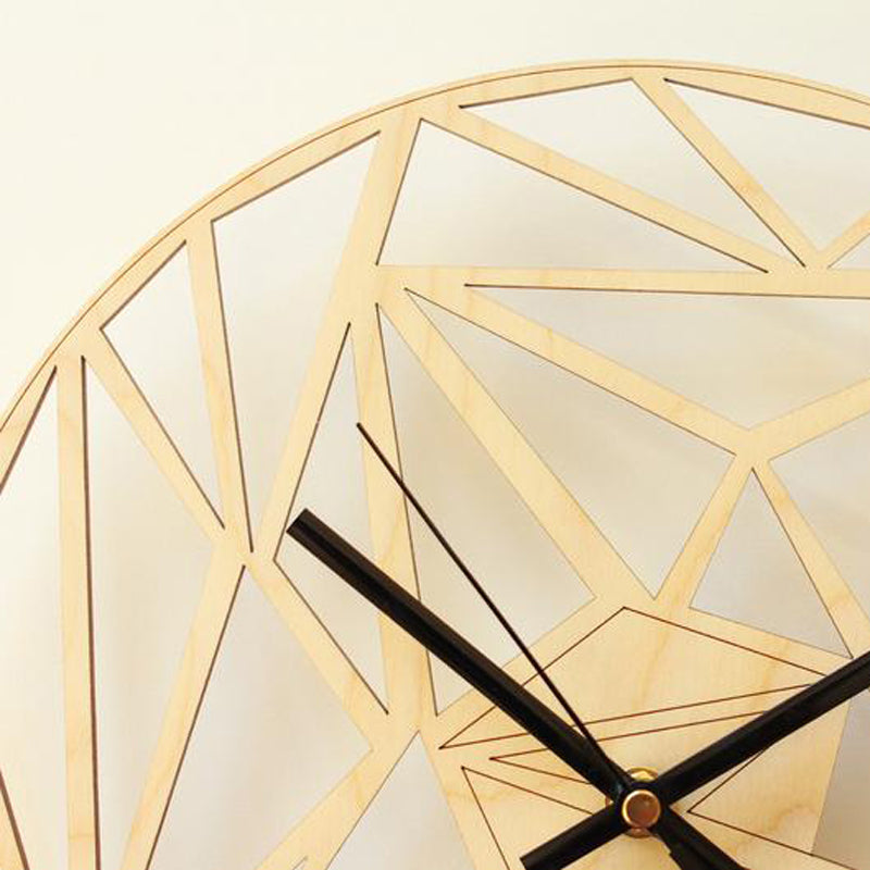 Geometric Wall Clock - Elevato Home Decor