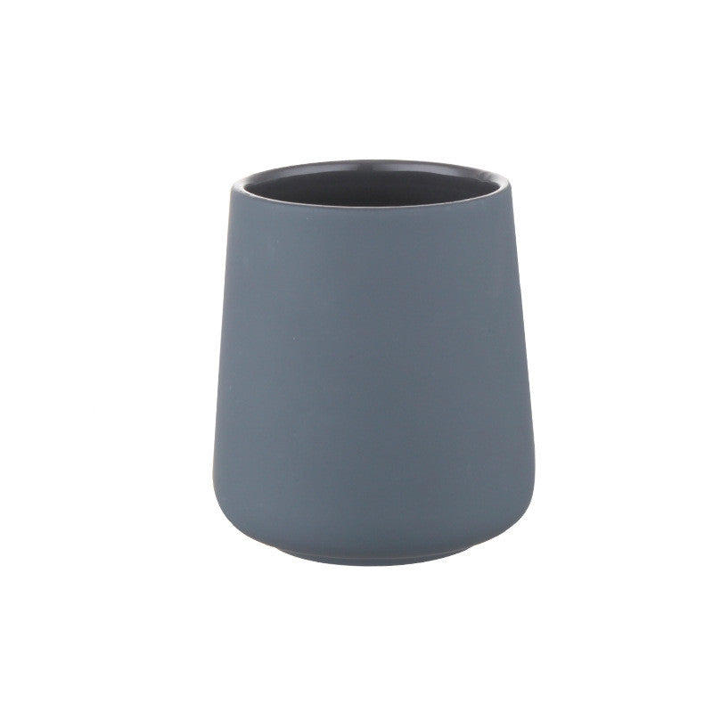 Minimalist Matte Soap Dispenser - Elevato Home Grey Cup / 400ml Organizer
