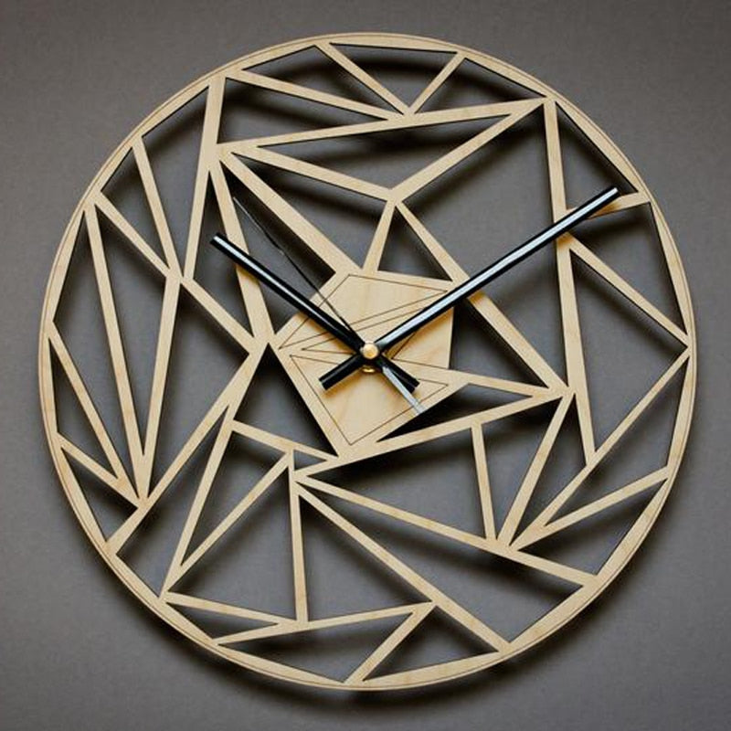 Geometric Wall Clock - Elevato Home Decor