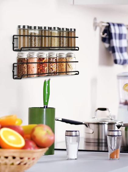 Metal Jar Rack - Elevato Home Organizer