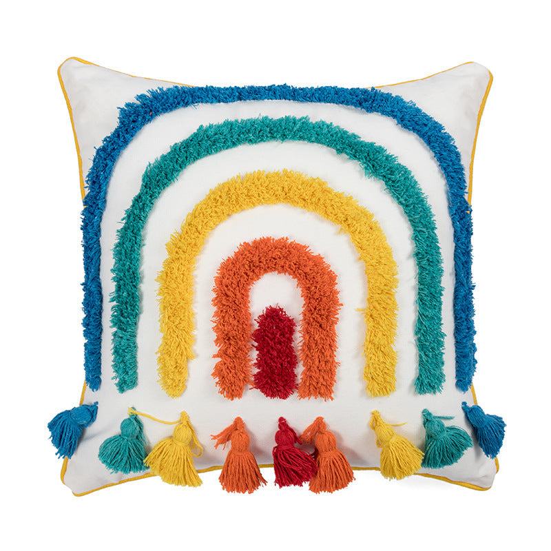 Rainbow Pillow Cover - Elevato Home