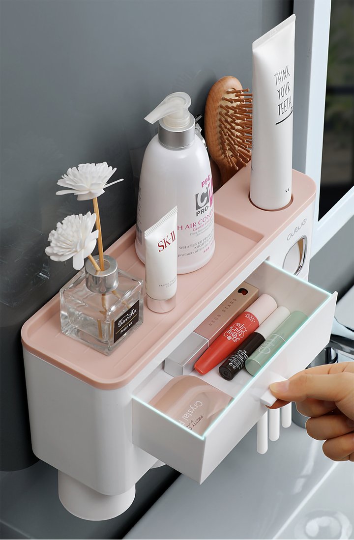 OSWEI Toothbrush Holder - Elevato Home Organizer