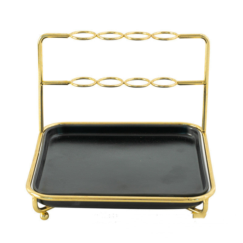 Duo Marble Tray - Elevato Home Black Organizer
