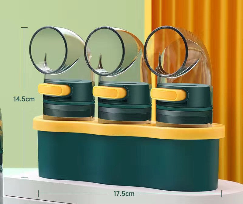 Metering Condiment Dispensers - Elevato Home Blue / 3 PCS Organizer