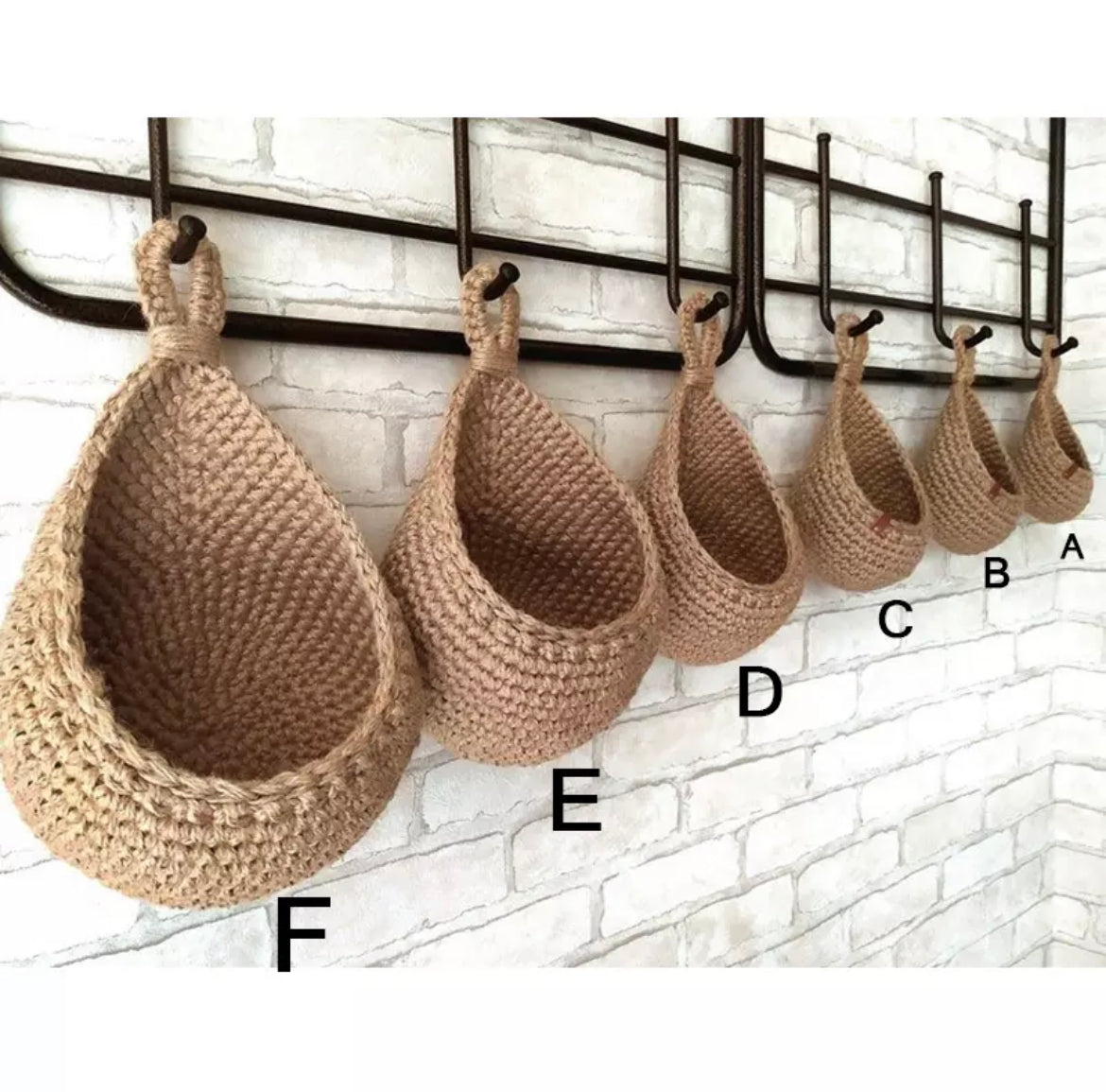 Wall Hanging Vegetable And Fruit Basket