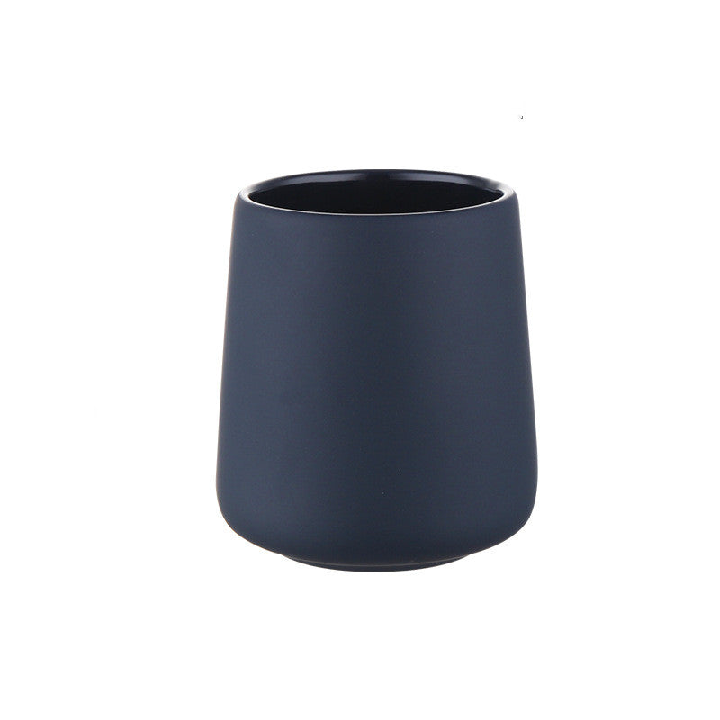Minimalist Matte Soap Dispenser - Elevato Home Blue Cup / 400ml Organizer