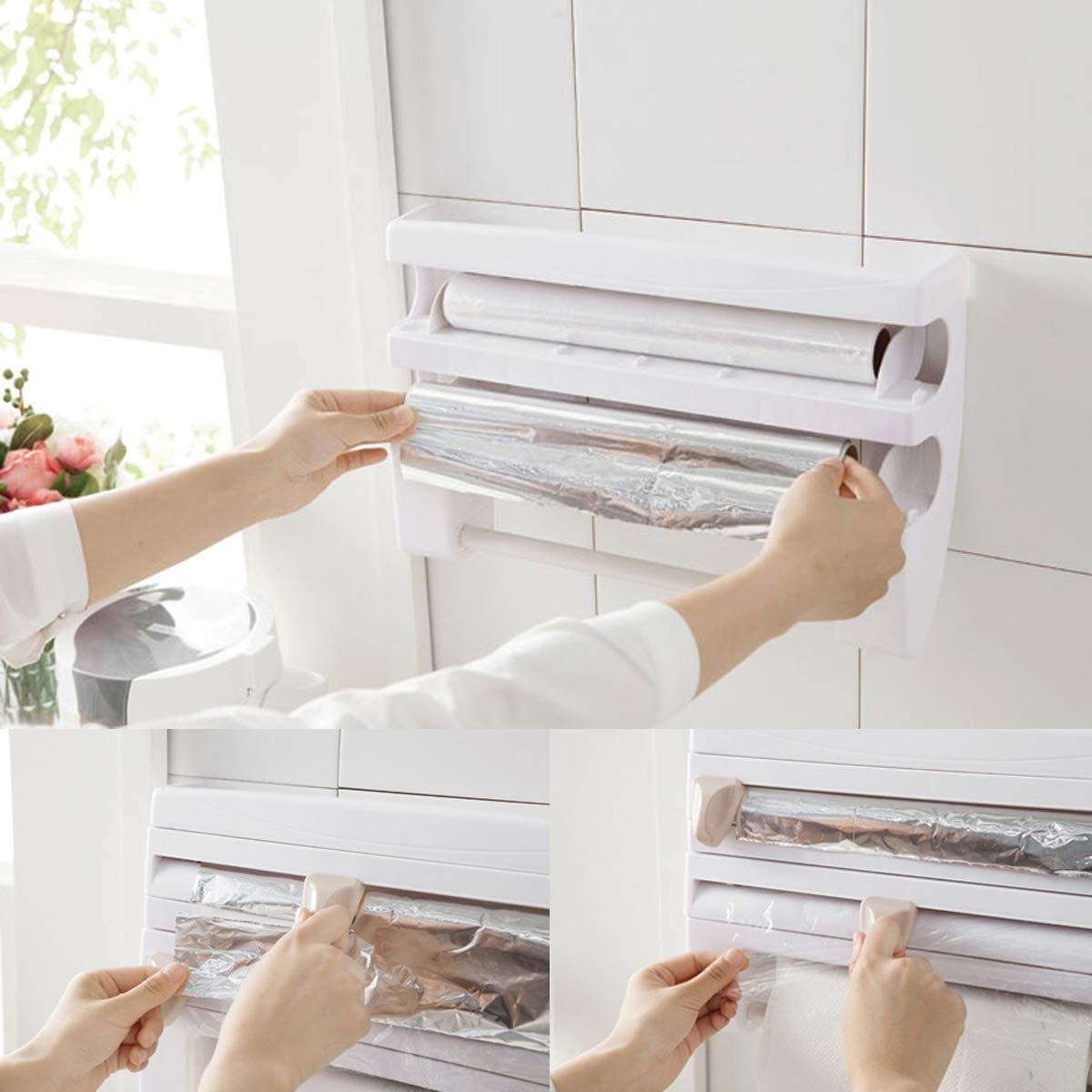 Kitchen Roll Dispenser - Elevato Home Organizer