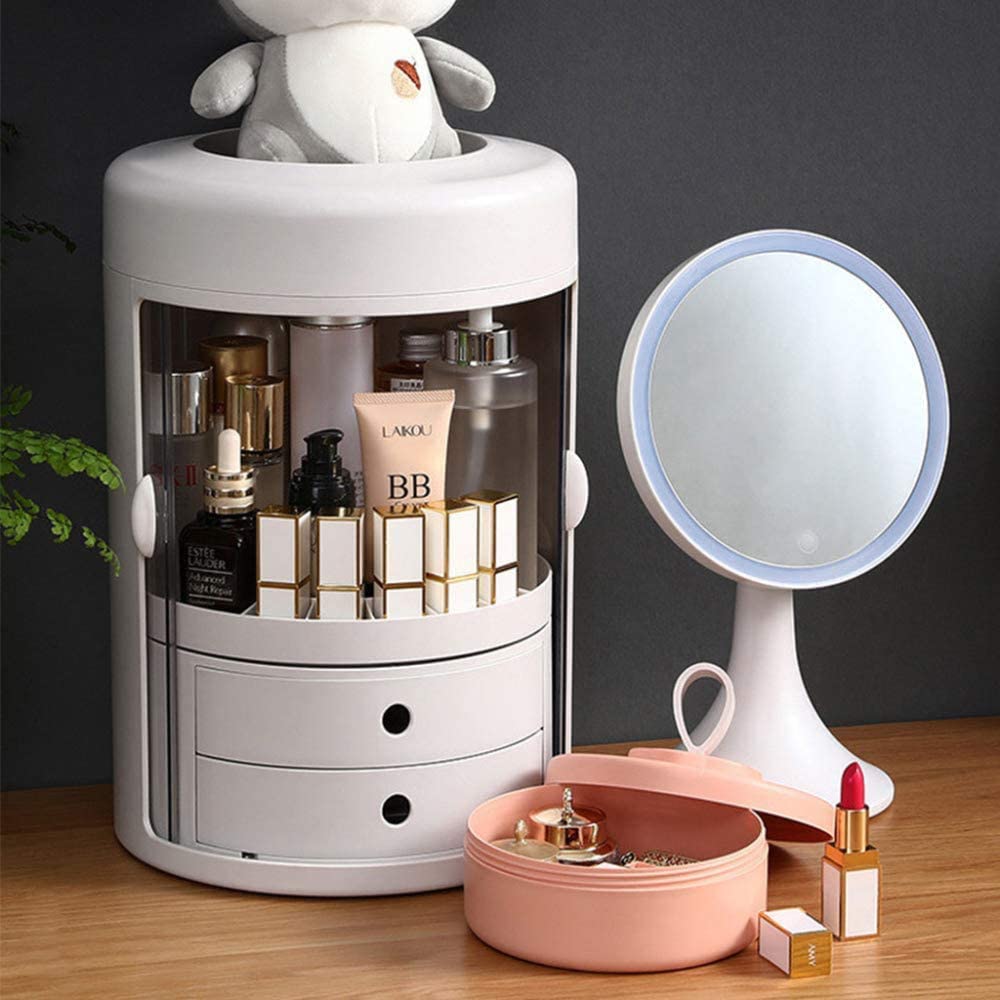 EVON 360° Makeup Organizer - Elevato Home makeup storage