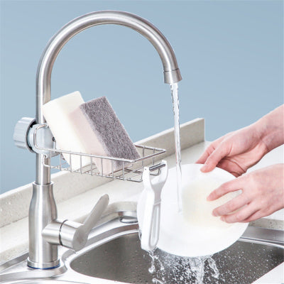 Stainless Steel Drain Faucet Rack