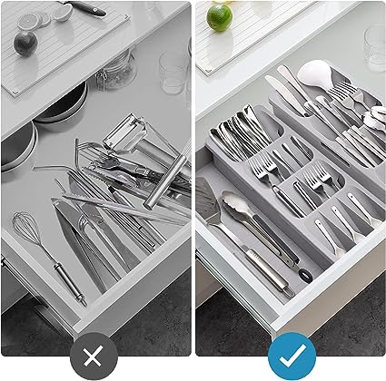 Kitchen Drawer Organizer - Elevato Home Organizer