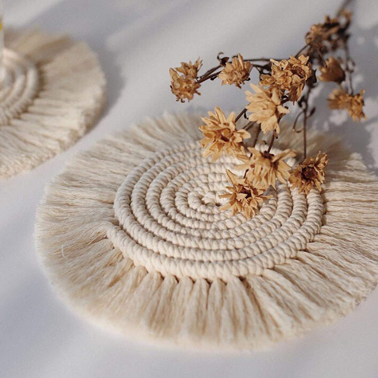 Bohemian Macrame Coaster - Elevato Home Decor