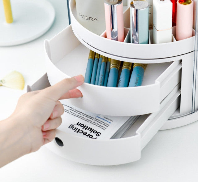EVON 360° Makeup Organizer - Elevato Home makeup storage