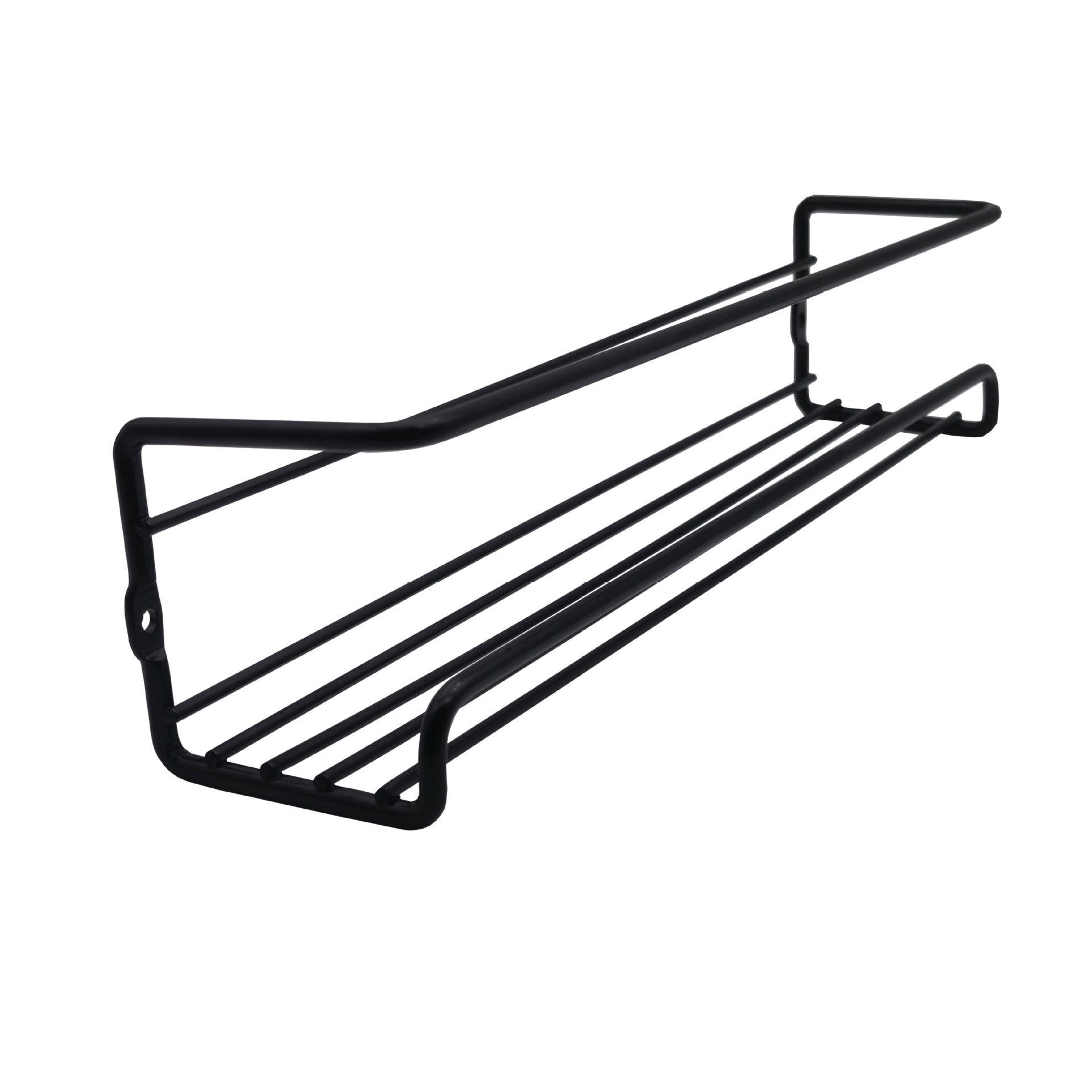 Metal Jar Rack - Elevato Home Single Black Organizer