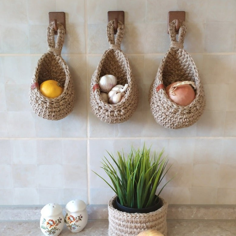 Wall Hanging Vegetable And Fruit Basket