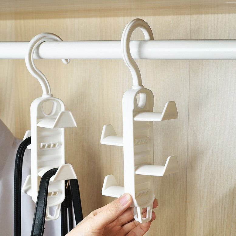 Multifunctional 4 Hooks Bag Hanger - Elevato Home Organizer
