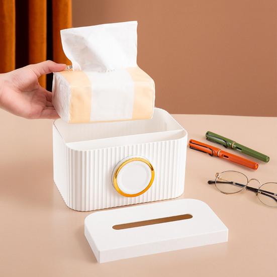 Luxury Multifunction Tissue Box - Elevato Home Decor