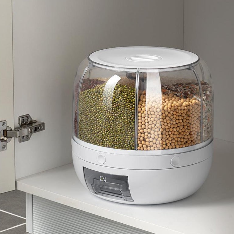 Rotating Grain Dispenser - Elevato Home