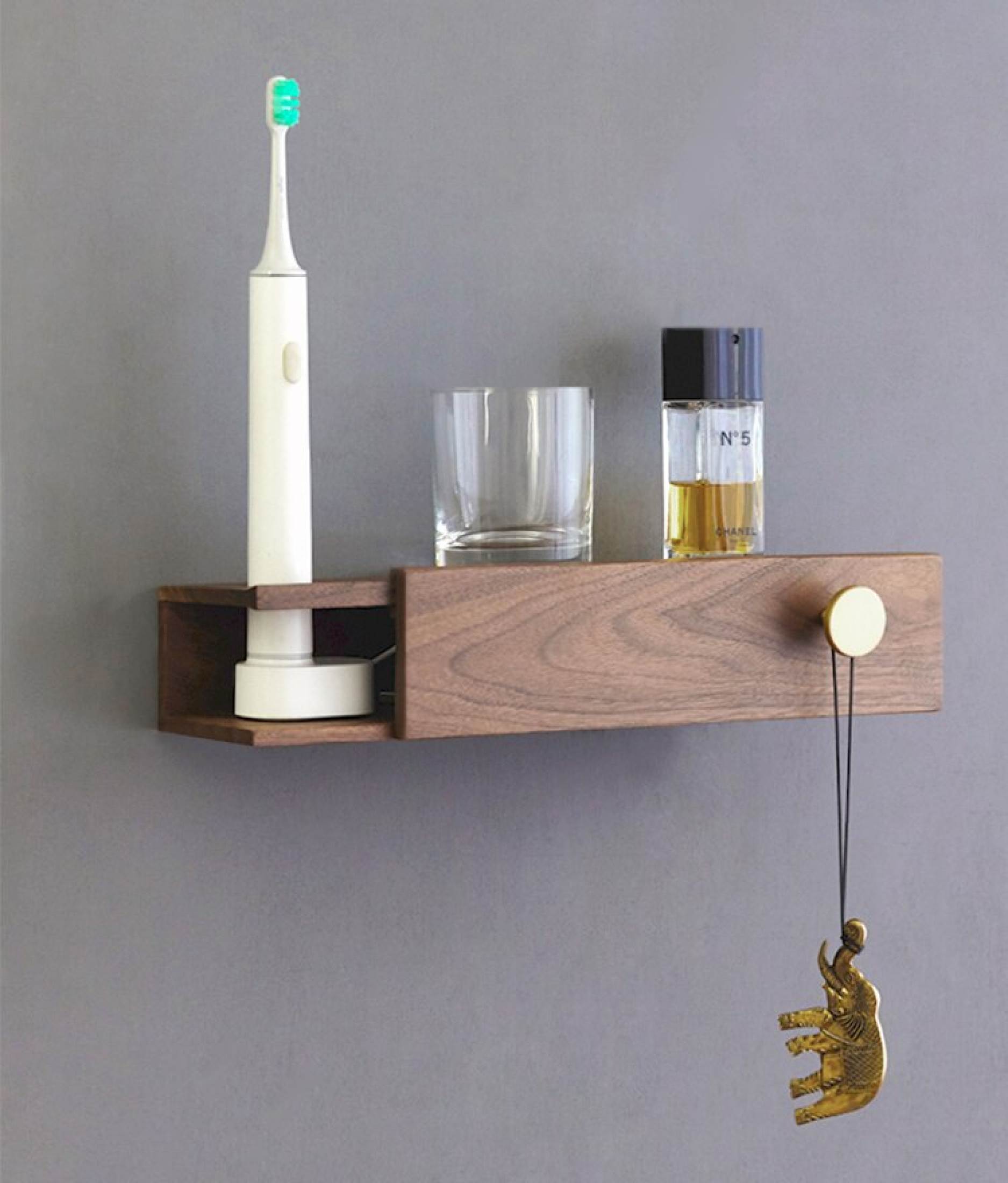 Electric Toothbrush Charging Station - Elevato Home Organizer