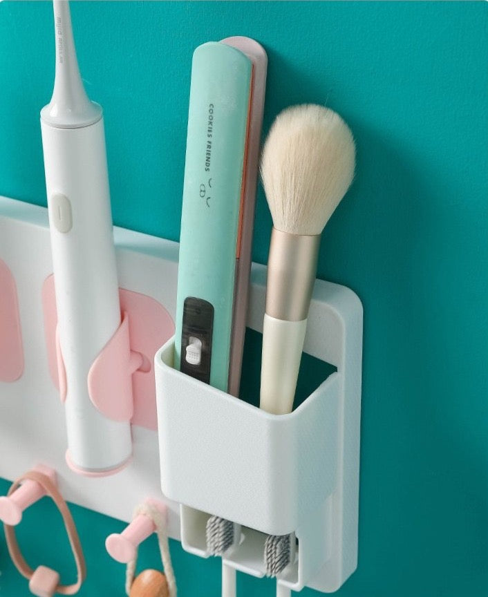 Multifunction Bathroom Rack - Elevato Home Organizer