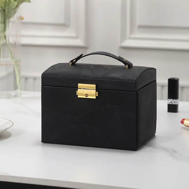 Mega Jewelry Box - Elevato Home Black Organizer